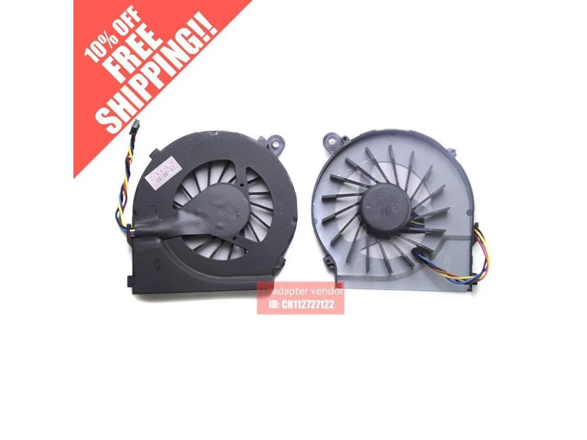 4-wire CPU cooler fan for HP laptops