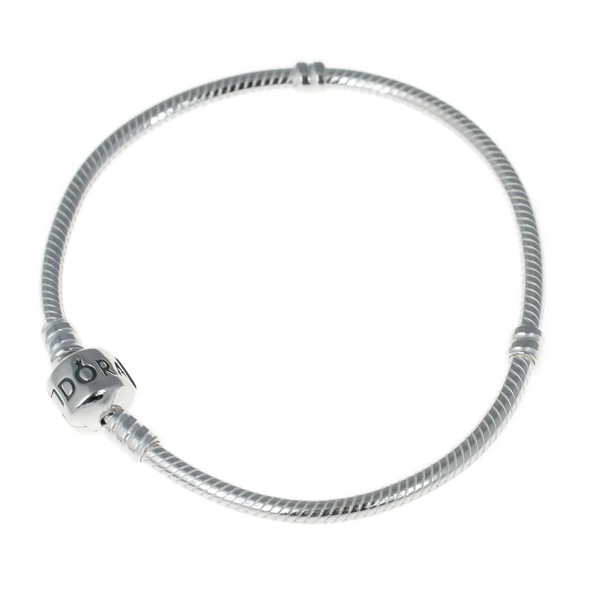 PANDORA PANDORA 590702HV-19 7.5 Sterling Silver Charm Bracelet — 제품 사진