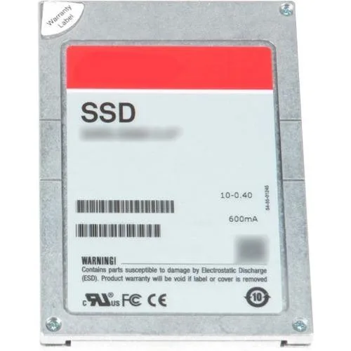 Silver 2.5 inch SAS solid state drive with hot-plug carrier