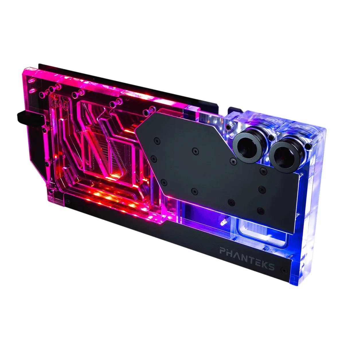 Phanteks Phanteks PH-GEF_GPU4090AS_DBK01 Glacier EZ-Fit G40 ASUS GPU Block RTX 4090 diy cooling — صورة المنتج