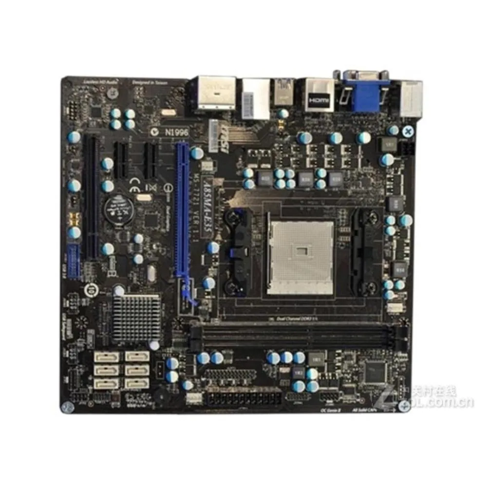 MSI MSI A85MA-E35 AMD A75 Socket FM2 16GB Micro ATX Motherboard — zdjęcie produktu