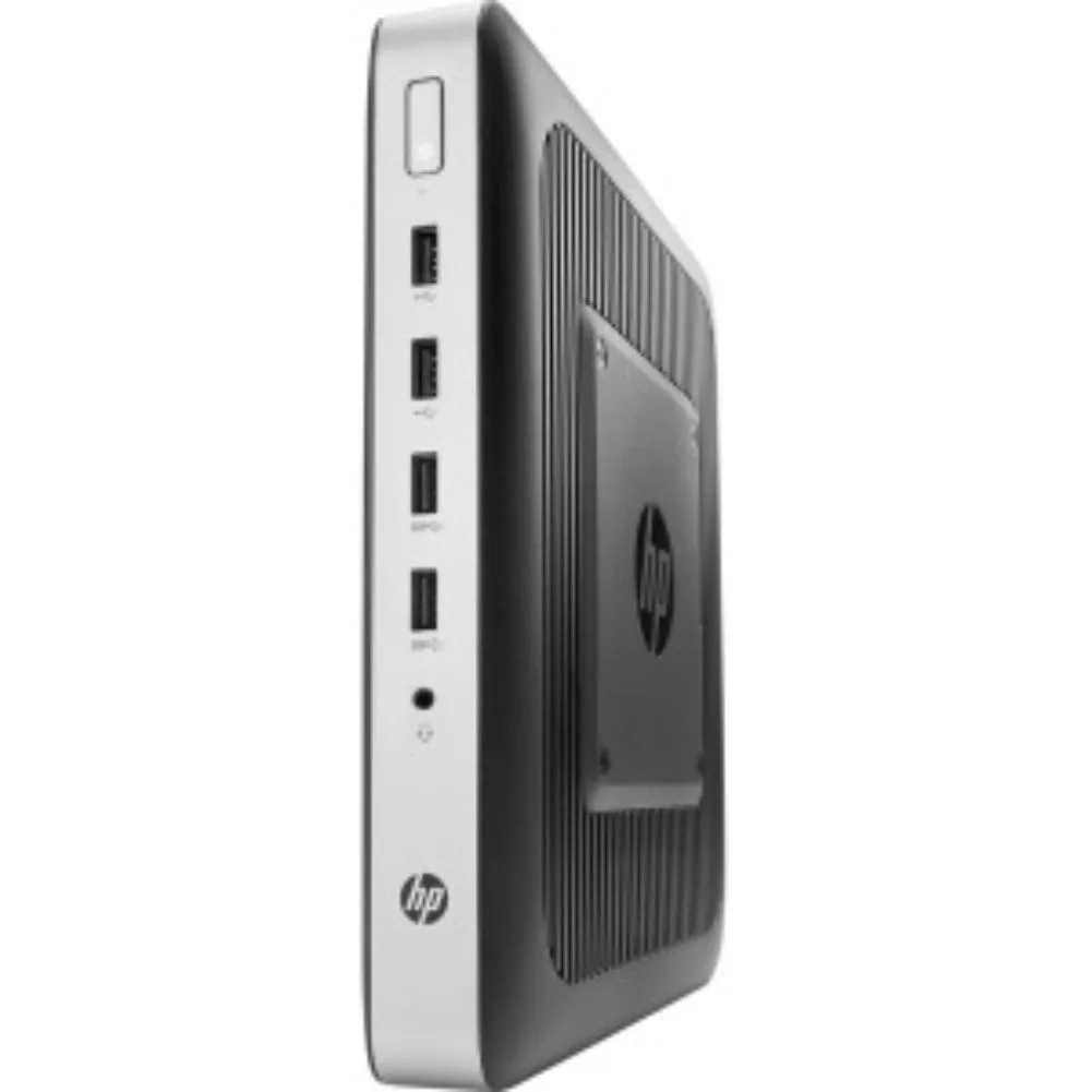 Compact thin client, matte black finish, 7.9 kg