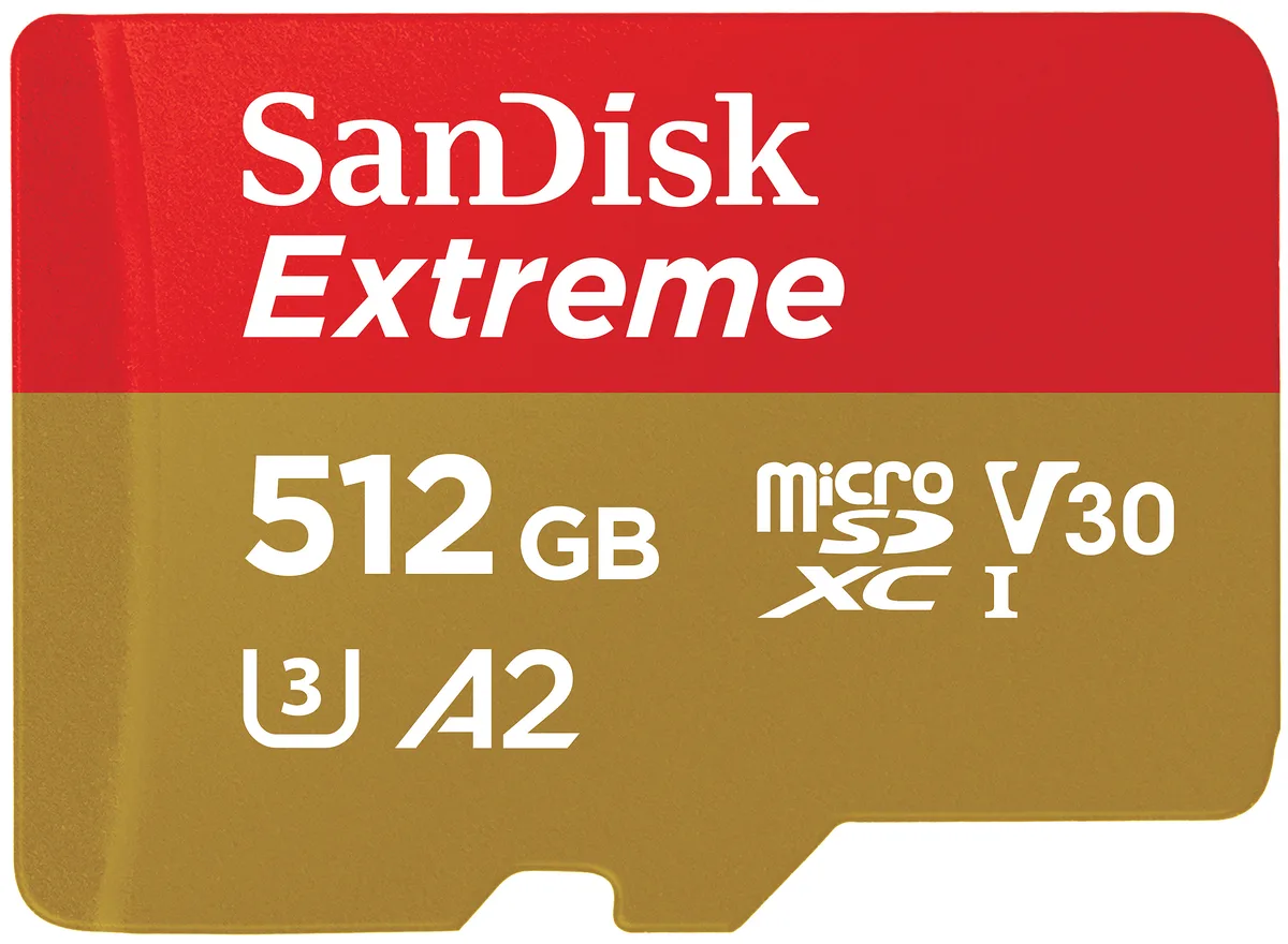 SanDisk SanDisk Extreme SDSQXAV-512G-GN6MA 512GB microSDXC memory card — foto produk