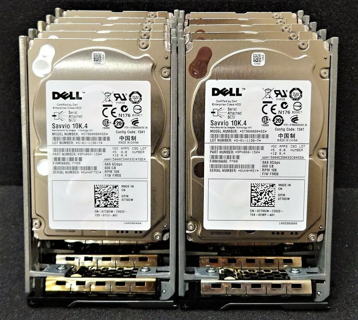 DELL DELL SAVVIO 10K.4 ST9600204SS 600GB 10000RPM SAS 2.5" internal hard drive — 商品写真