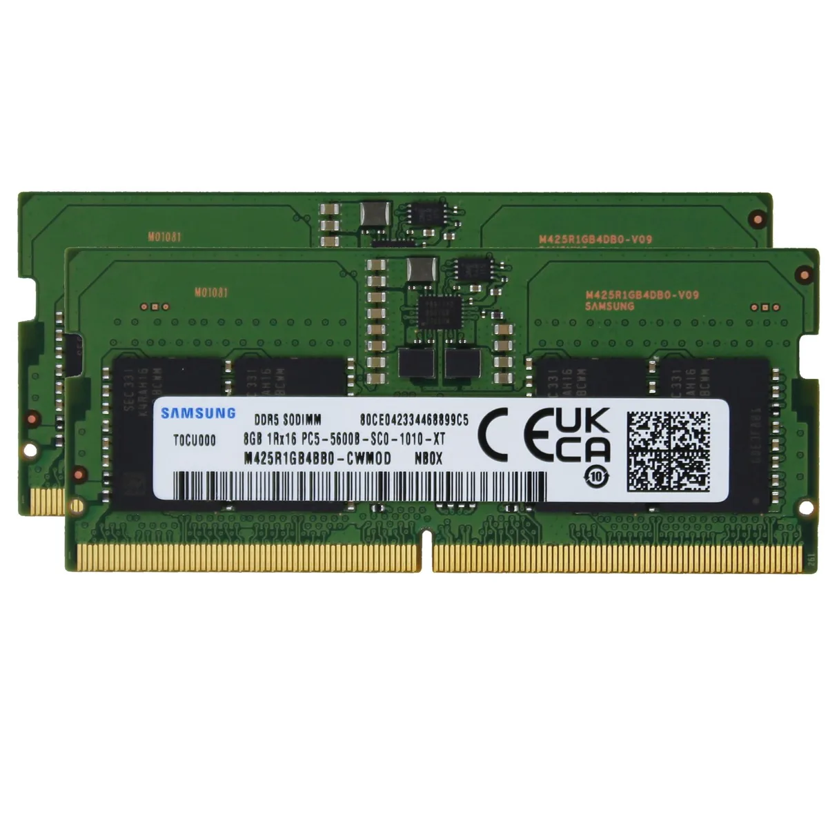 SAMSUNG SAMSUNG 16GB (2x8GB) DDR5 5600MHz SODIMM CL46 1.1V M425R1GB4BB0-CWM laptop RAM — foto produk