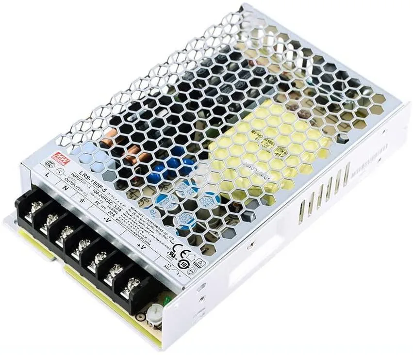 myVolts myVolts LRS-150F-5 150W 5V 22A Enclosed Power Supply — photo du produit
