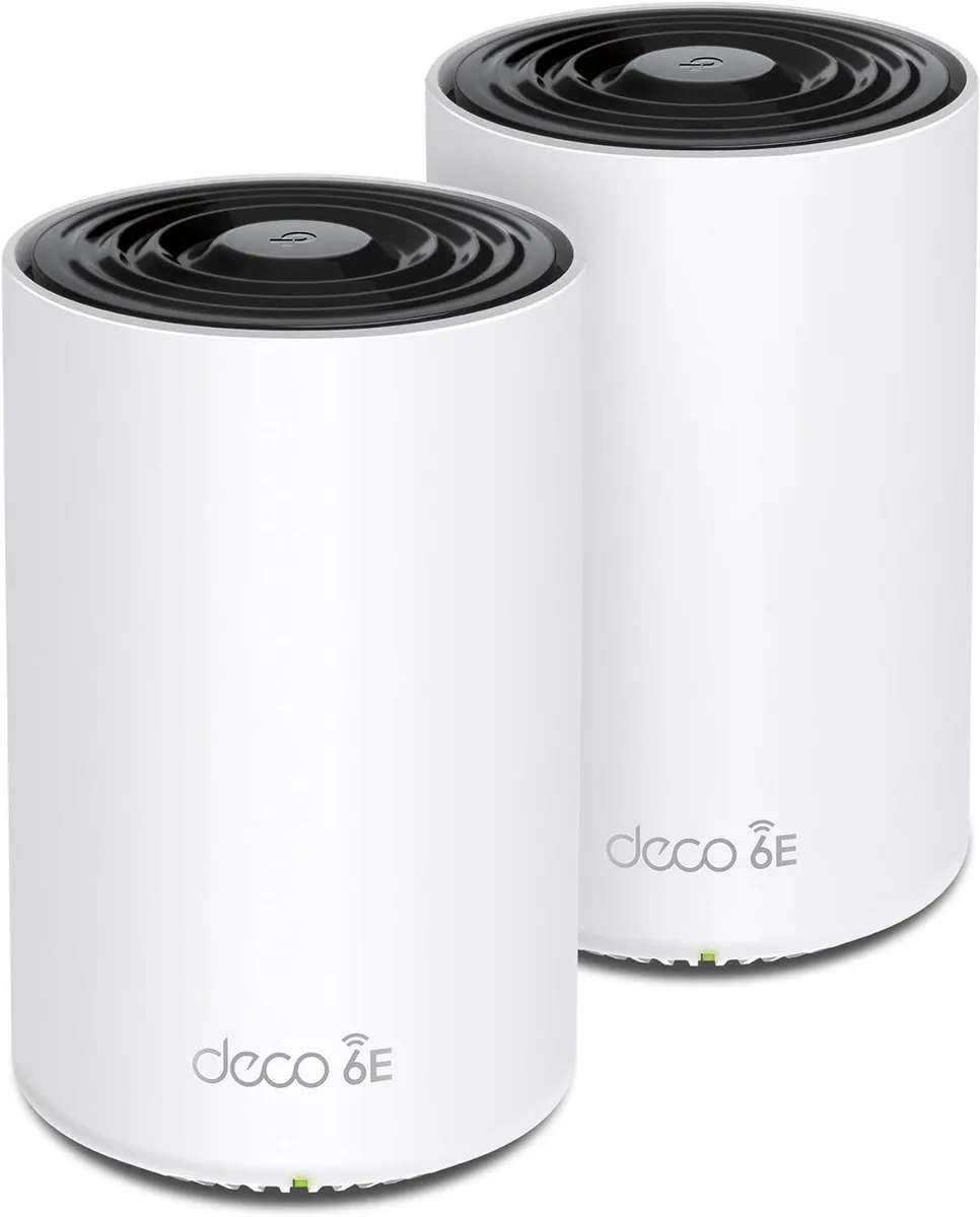 TP-Link TP-Link Deco XE70 Pro AXE4900 Tri-Band WiFi 6E Mesh System 2-Pack — foto del producto