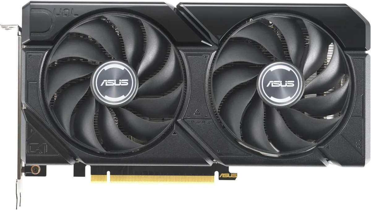 ASUS ASUS Dual GeForce RTX 4070 SUPER EVO 12GB GDDR6X graphics card — product photo