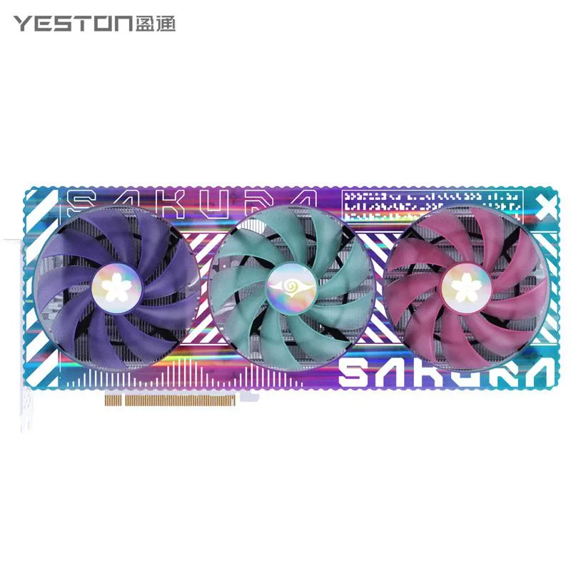 YESTON YESTON RTX 4070 Ti Sugar 12GB GDDR6X graphics card — photo du produit