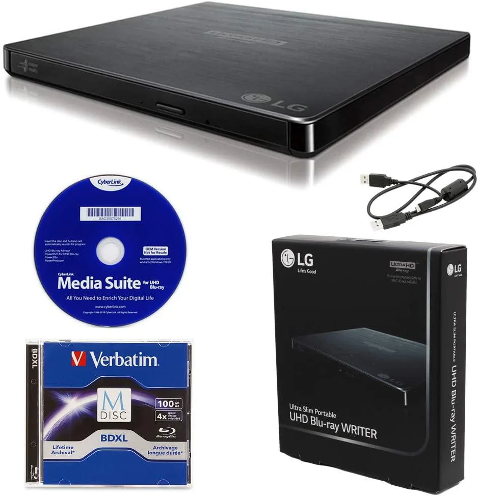 LG Electronics LG Electronics BP60NB10 6X Blu-ray burner with 100GB M-DISC — foto produk