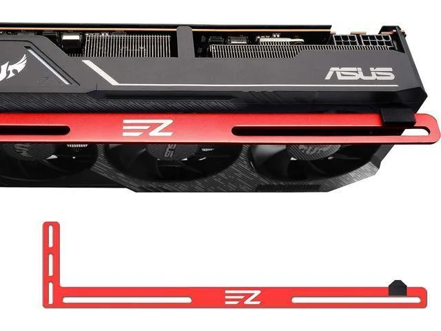 Manw Manw GPU Bracket 3mm Aluminium Red — product photo