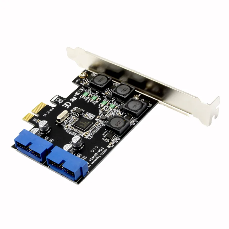 Yitter Yitter PCIe x1 to 2×19-pin USB 3.0 Header Card — product photo