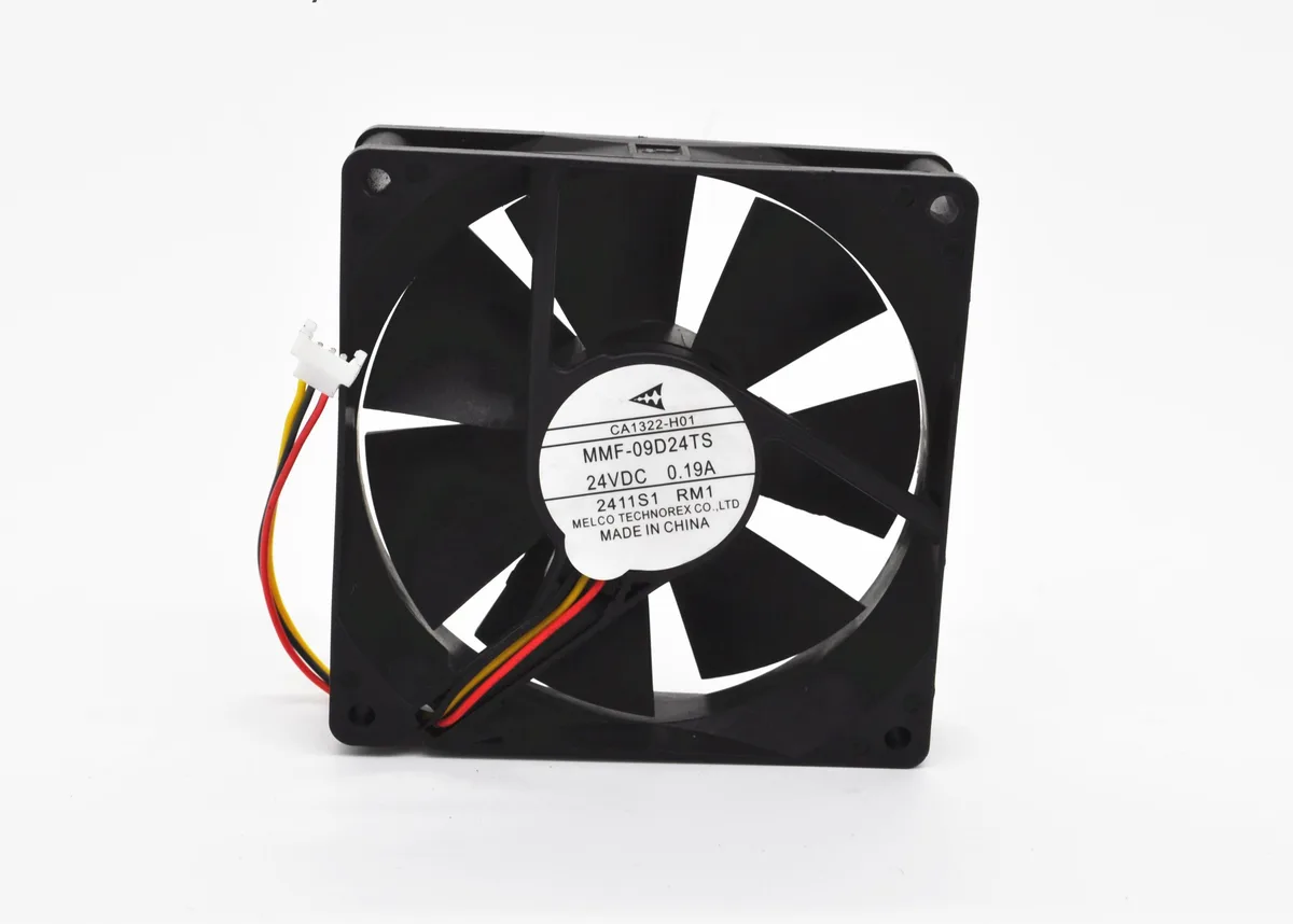 Fans Fans MMF-09D24TS-RM1Size 90x90x25mm 24V 0.19A case fan — product photo
