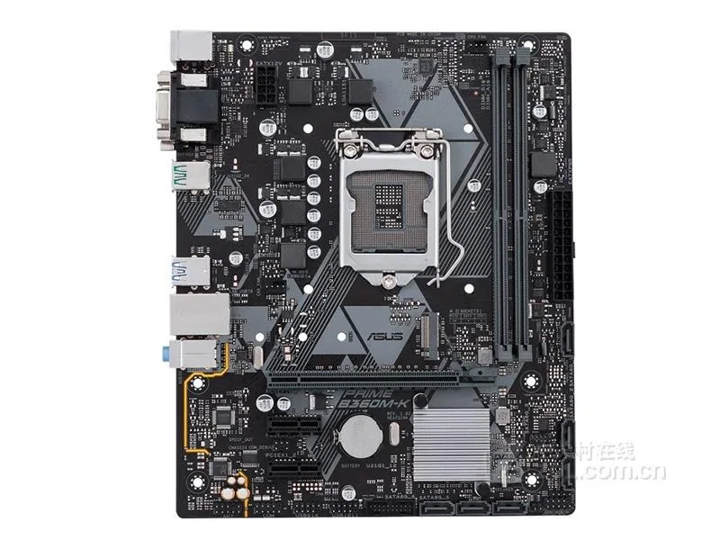 Green Micro ATX motherboard with silver LGA 1151 socket and black DDR4 slots