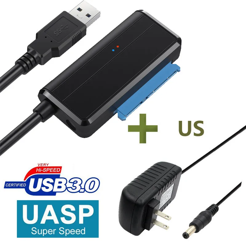 LUOM LUOM Eyield E04 SATA to USB 3.0 Adapter Black — תמונת המוצר