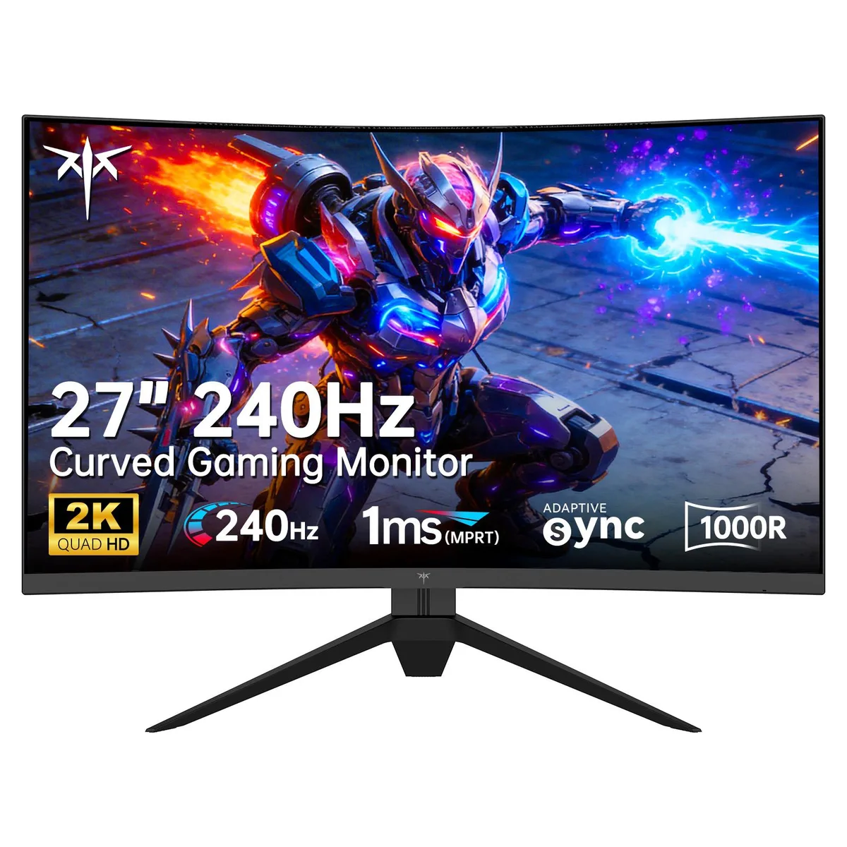 KTC KTC H27S25E 27" 240Hz 2K QHD Curved Gaming Monitor — photo du produit