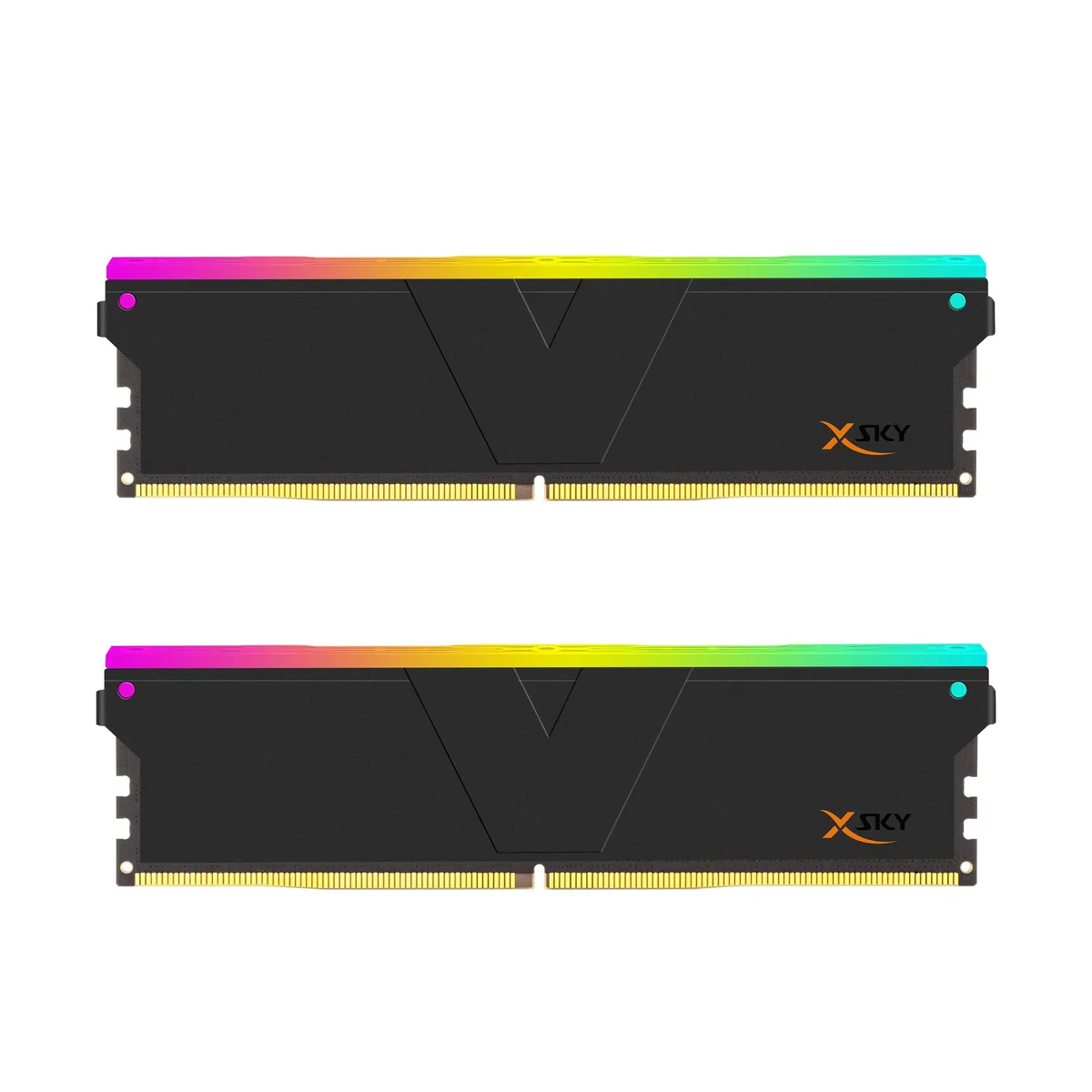 V-color V-color TMXSAL8G60836KWK Manta XSky 16GB 2x8GB DDR5 6000 CL36 RGB desktop RAM — product photo