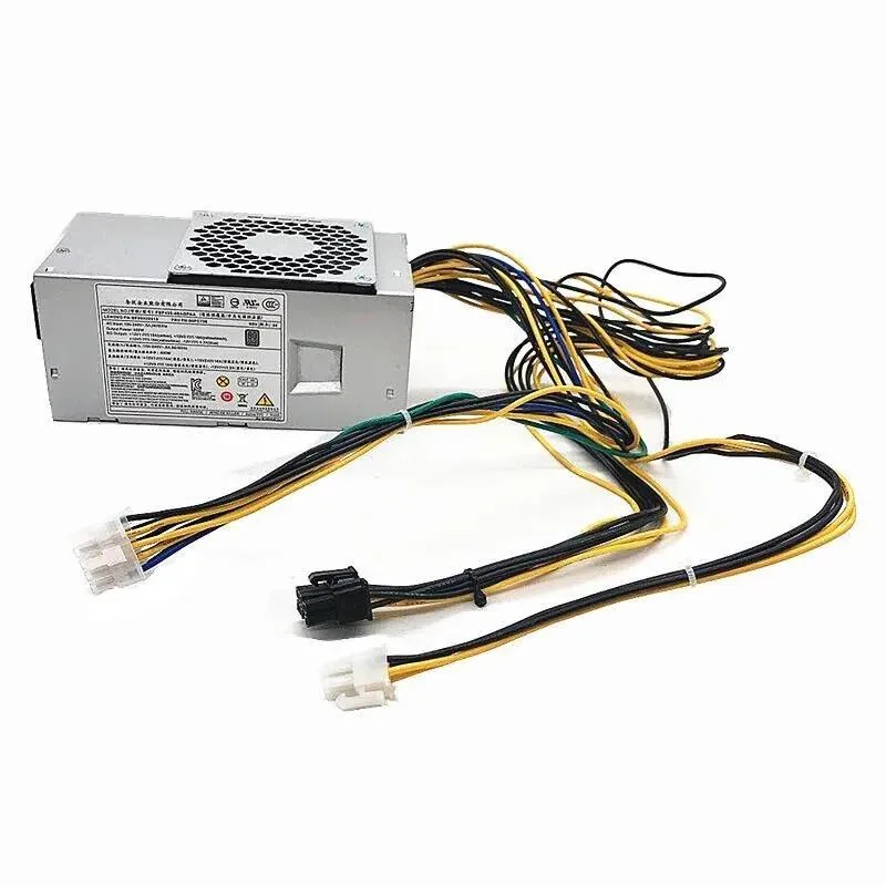 Silver ATX power supply unit with 10-pin connector and 400W label
