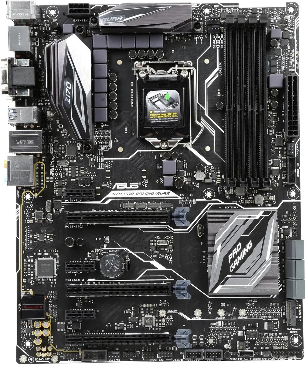 ASUS ASUS Z170 PRO GAMING/AURA Intel motherboard — product photo