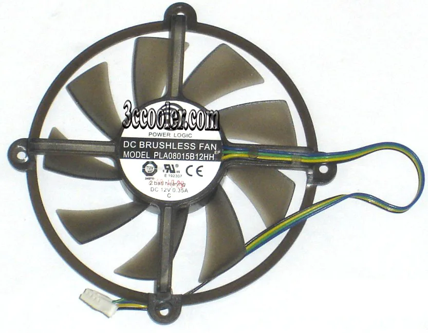 OEM Industries OEM Industries PLA08015B12HH 12V 0.35A 4-pin VGA fan — fotografia produktu