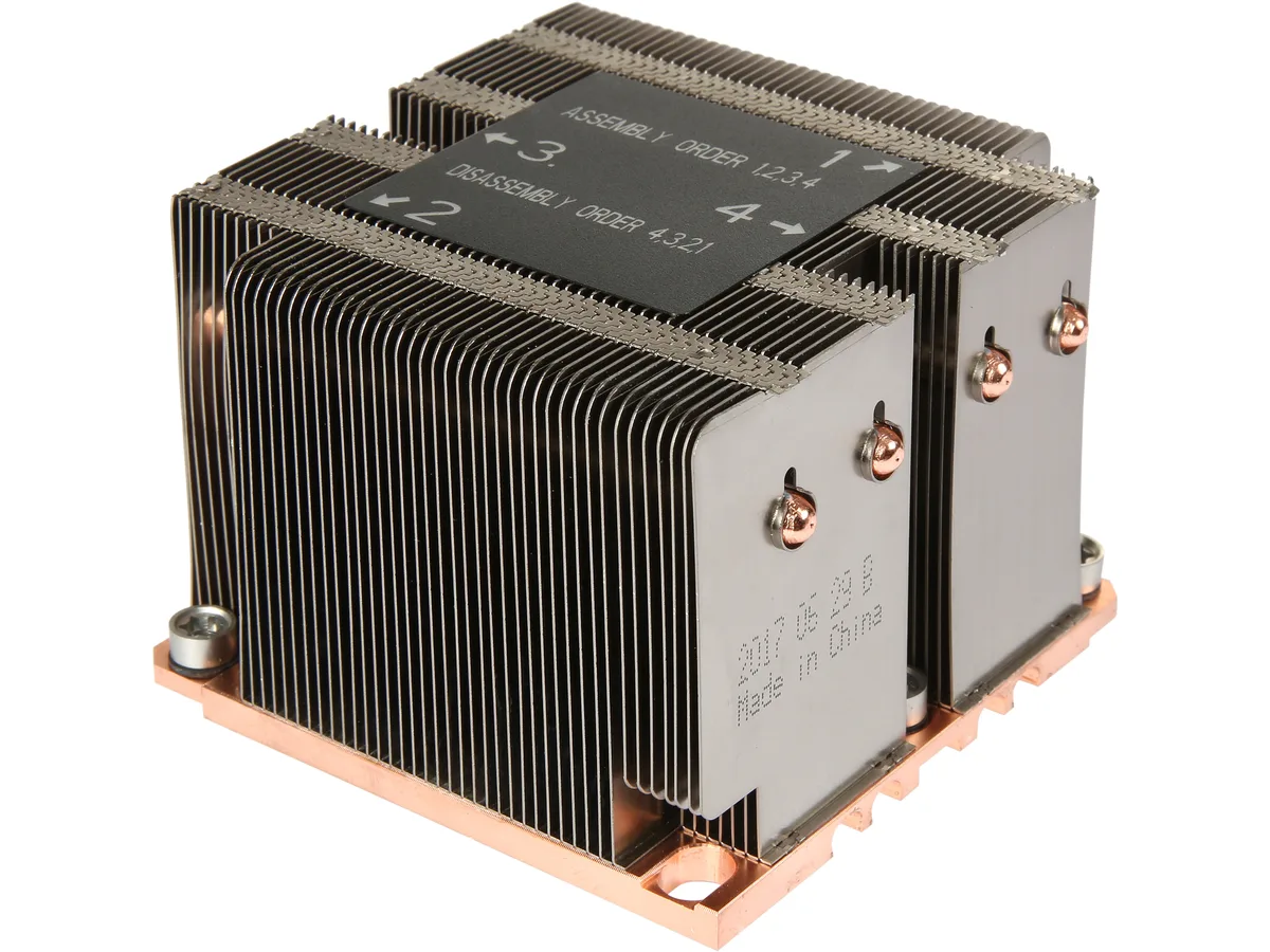 Dynatron Dynatron B12 CPU cooler LGA 3647 64 mm 590 g — fotografia produktu