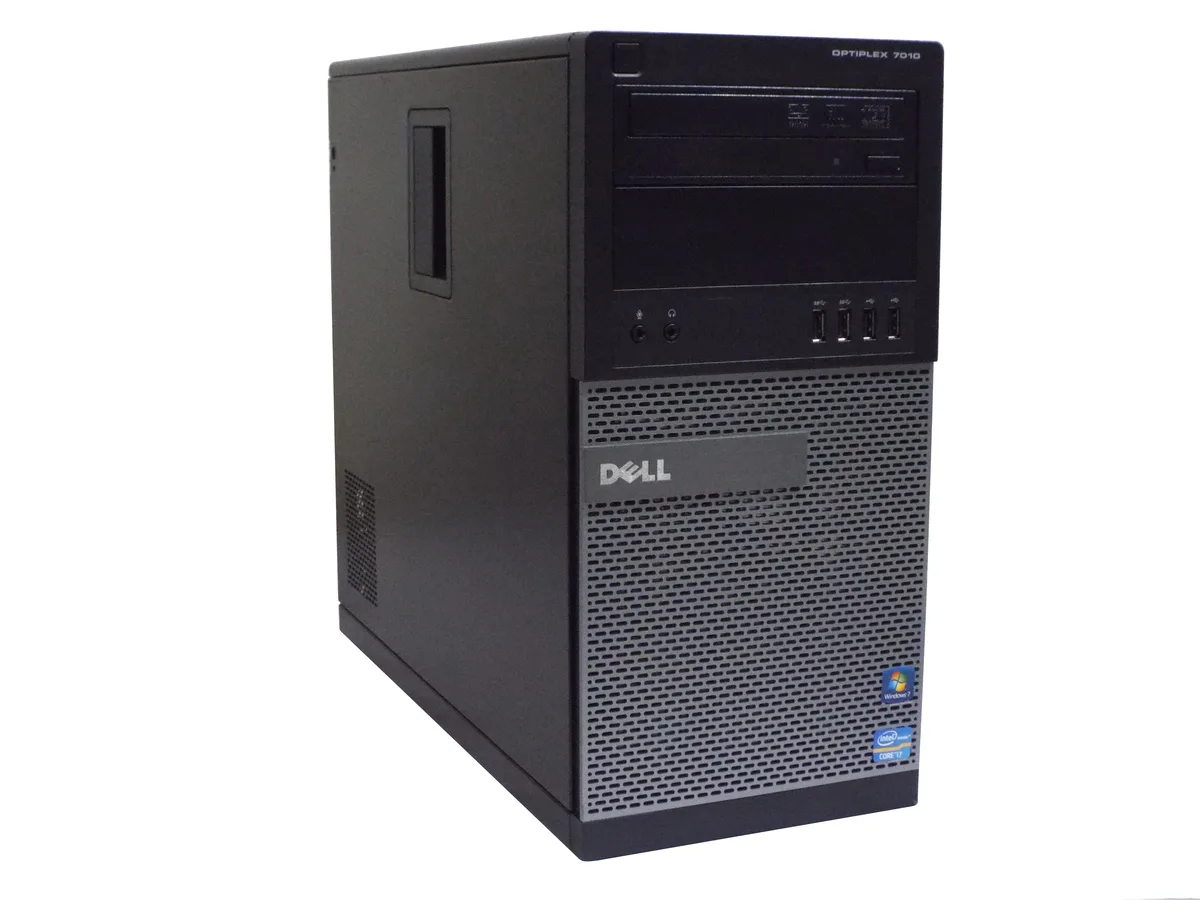 DELL DELL OptiPlex 7010 MT desktop PC, Core i7-3770 3.4GHz, 8GB DDR3, 500GB HDD — photo du produit