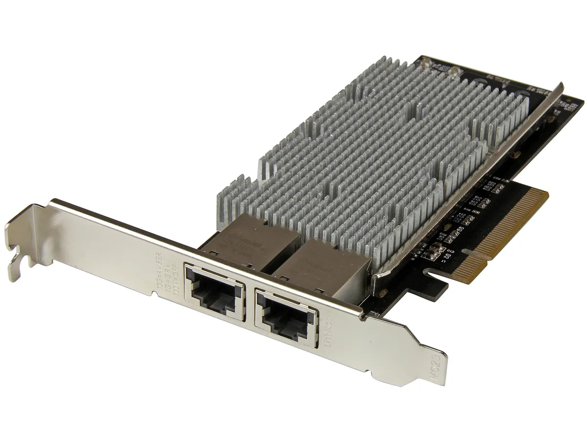 STARTECH STARTECH ST20000SPEXI 10Gbps Dual-Port RJ45 Network Card — صورة المنتج
