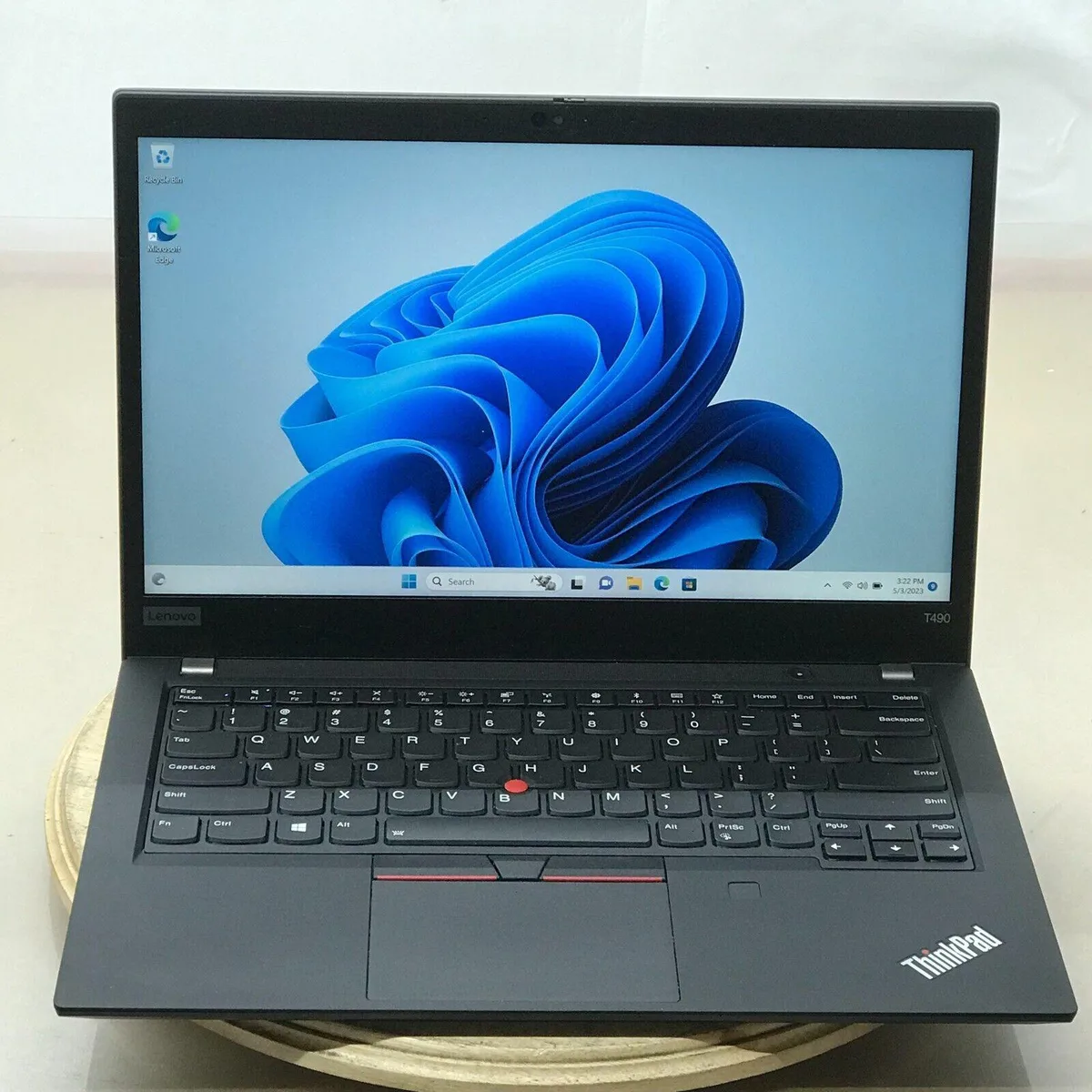 Lenovo Lenovo ThinkPad T490 i7-10510U 24GB 512GB 14" FHD business laptop — preces foto