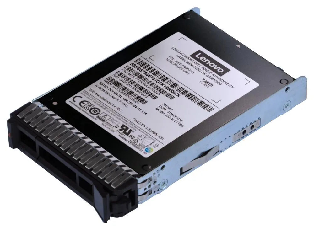 Lenovo ThinkSystem PM1655 1.6 TB SAS 2.5 inch hot-swap enterprise SSD