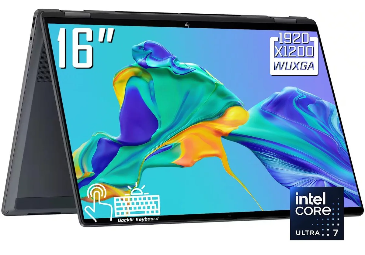 HP HP OmniBook X 2-in-1 16" Touch Intel Core Ultra 7 256V 16GB 2TB — снимка на продукта