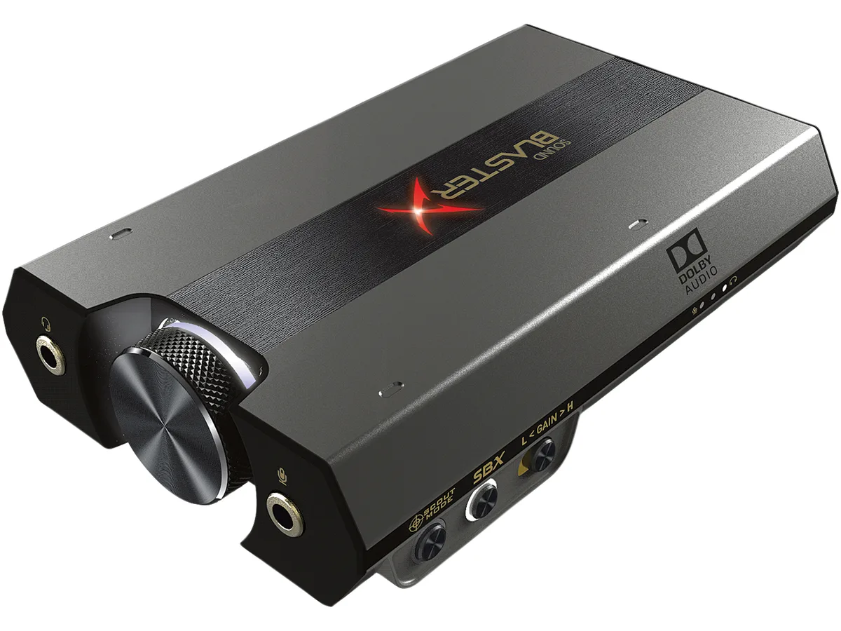 Creative Labs Creative Labs Sound BlasterX G6 70SB177000000 USB sound card 7.1 32-bit 384 KHz — produktfoto