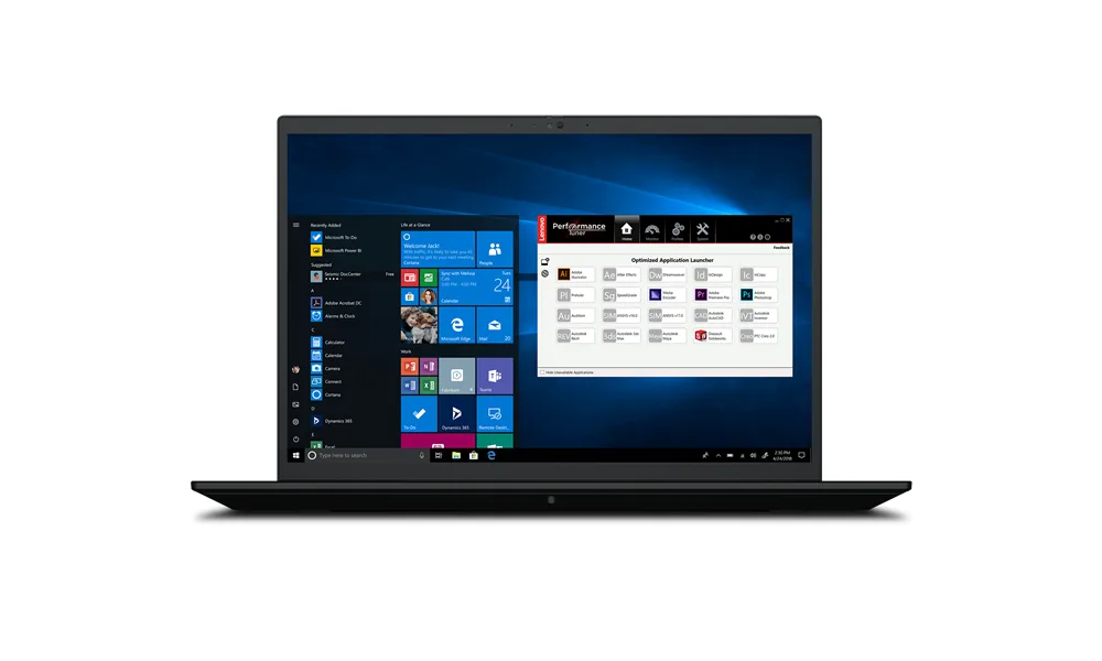 Lenovo Lenovo ThinkPad P1 Gen 4 20Y30032AU business laptop — תמונת המוצר