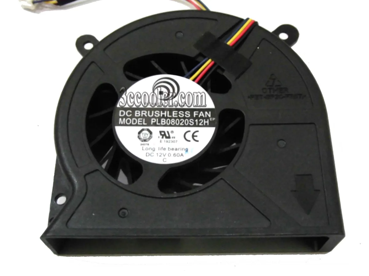 OEM Industries OEM Industries PLB08020S12H 12V .6A 80x80x20mm CPU cooler — fotografia produktu