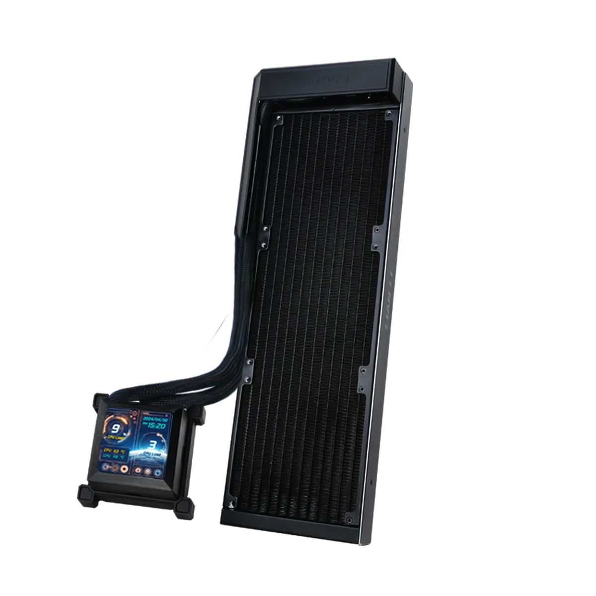Lian Li Lian Li HSLCD36NB 360 mm liquid cooler 2.88" LCD 480×480 black — product photo