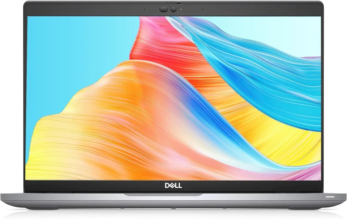 Silver Dell Latitude 5420 laptop, 14 inch non-touch FHD screen, backlit keyboard