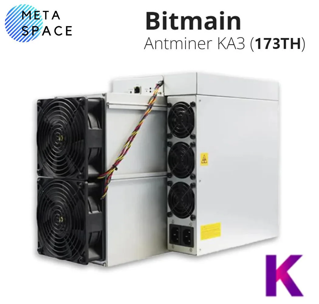 AFRNDK AFRNDK Antminer KA3 173TH/s 3154W Blake2S ASIC mining hardware — 제품 사진