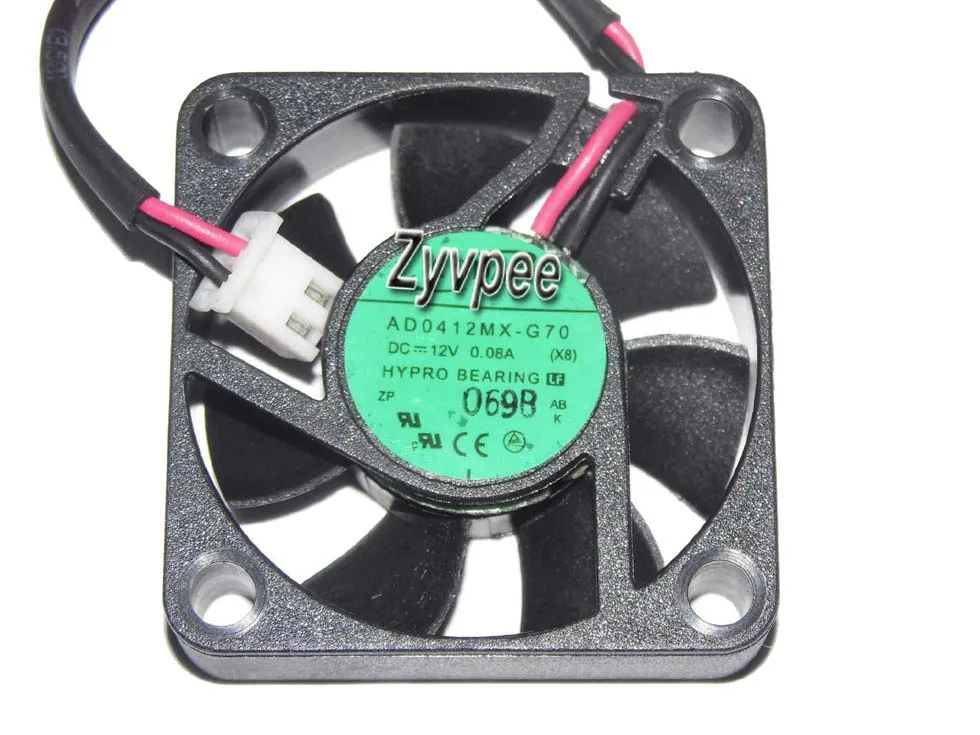 Zyvpee Zyvpee AD0412MX-G70 40mm 12V 0.08A 2-pin case fan — foto produk