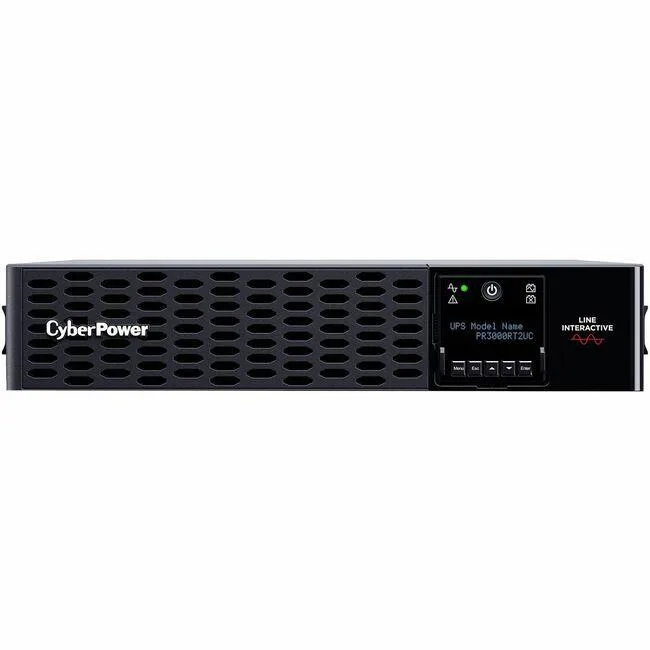 CyberPower CyberPower PR3000RT2UC UPS 3000VA 3000W 120V L5-30P 2U 9 Outlets — 商品写真