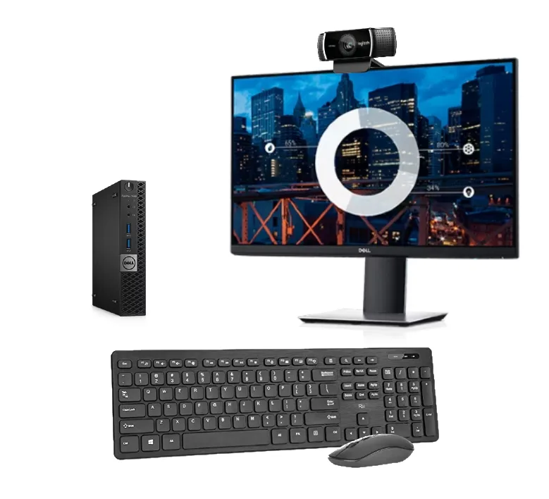 DELL DELL 24" Micro All-in-One Desktop PC i5-6500T 16GB DDR4 1TB SSD — product photo