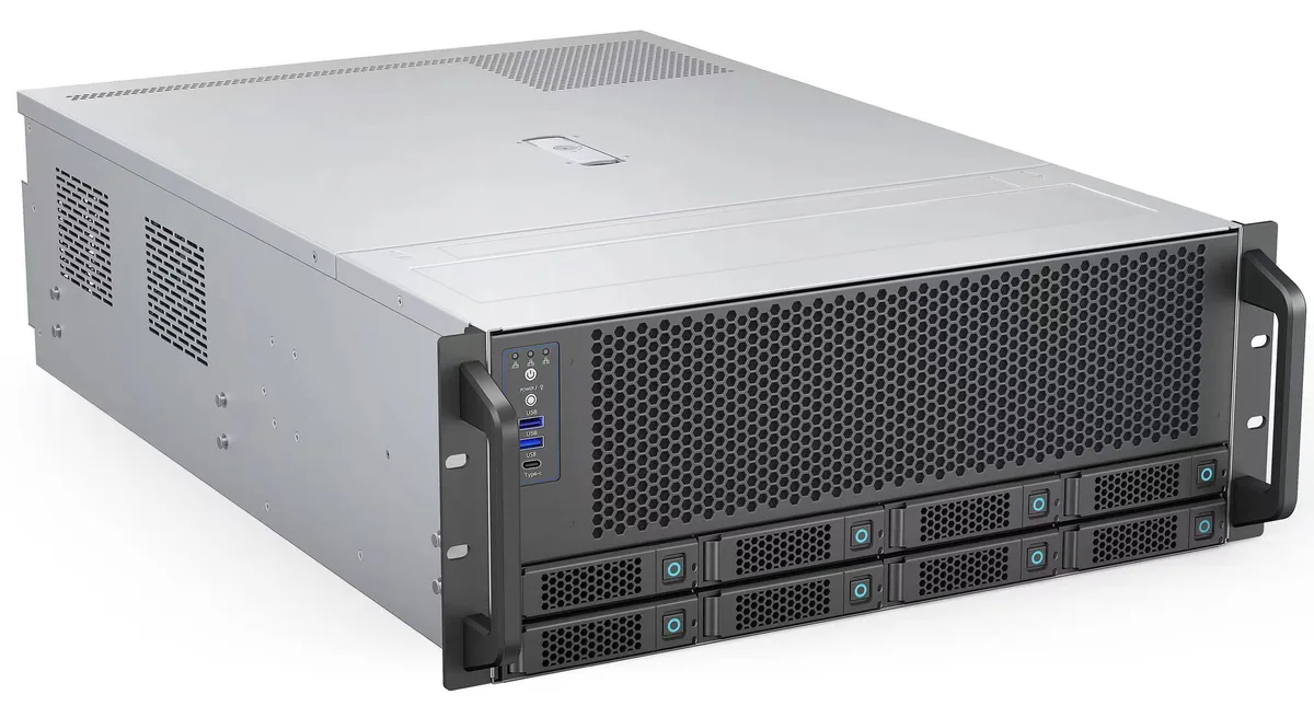 Rosewill Rosewill RSV-AI01 4U server chassis 8 hot-swap bays 11 slots — снимка на продукта
