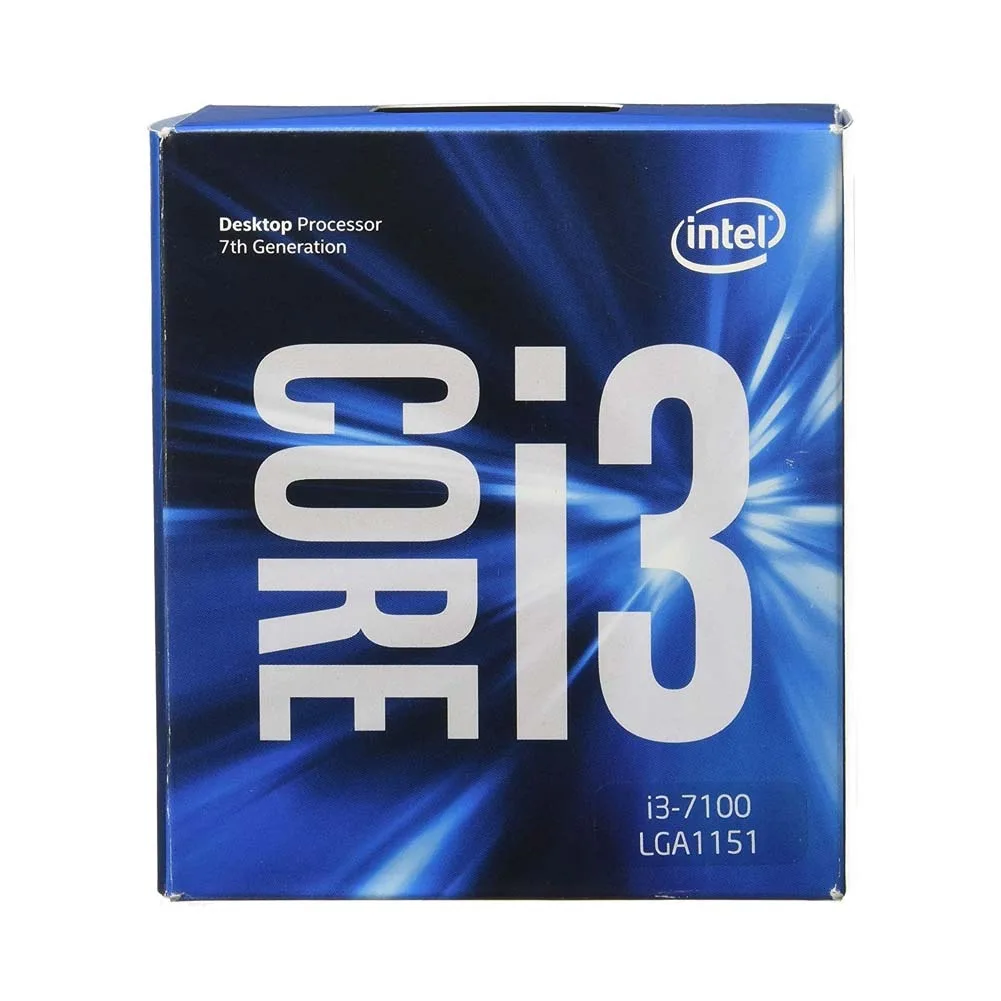 Intel Intel Core i3-7100 desktop processor 3.9 GHz 8.0 GT/s 3 MB LGA 1151 — photo du produit