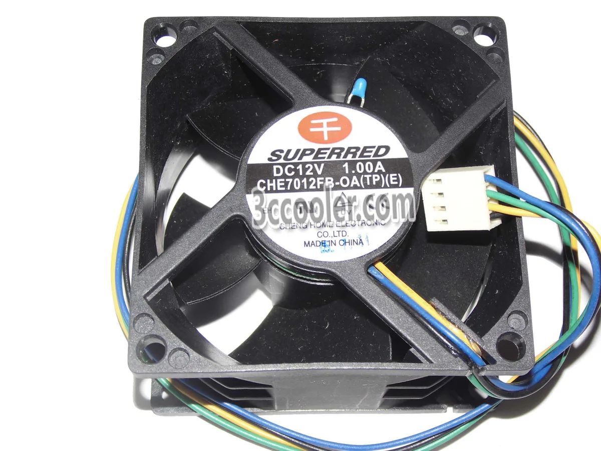 OEM Industries OEM Industries CHE7012FB-OA(TP)(E) 7038 70mm 12V 1.0A 4-Pin CPU cooler — fotografia produktu
