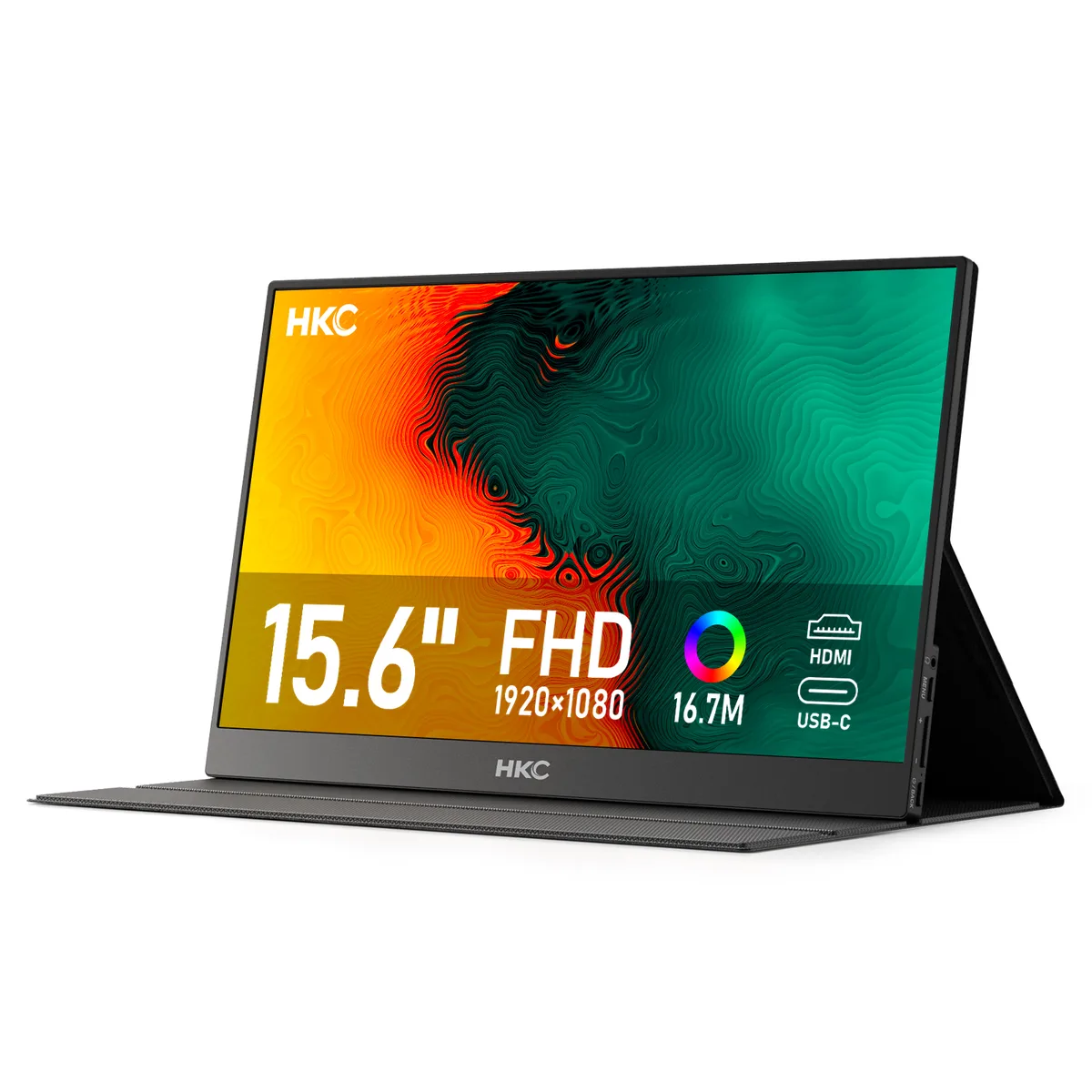 HKC HKC V16 15.6" FHD 60Hz IPS USB-C portable monitor — tuotekuva