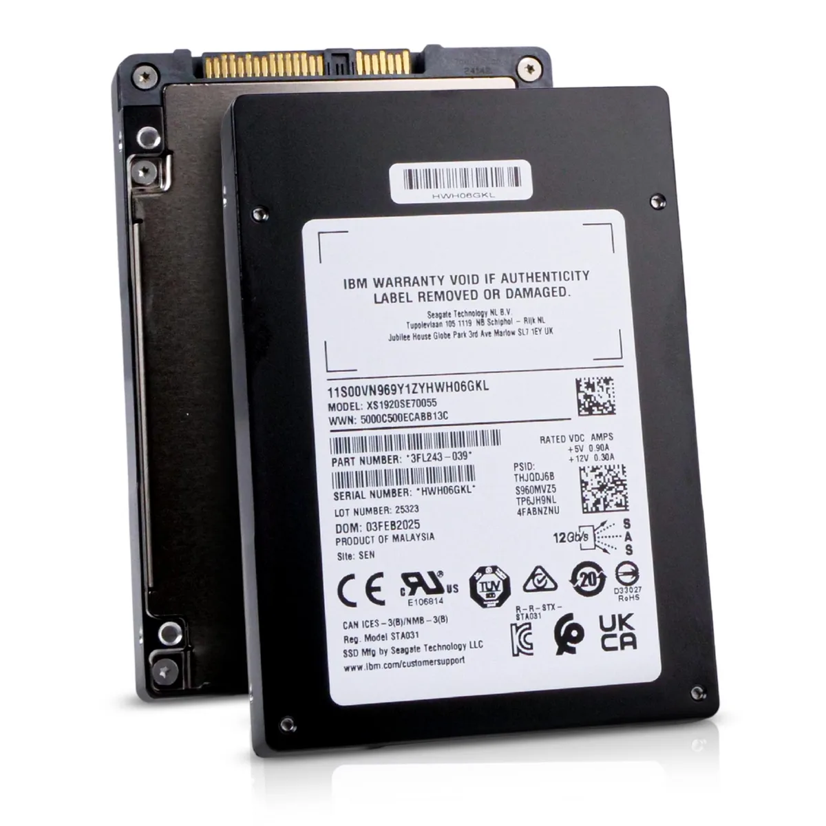 Seagate Seagate Nytro 3350 XS1920SE70055 1.92TB SAS 12Gb/s enterprise SSD — fotografia produktu