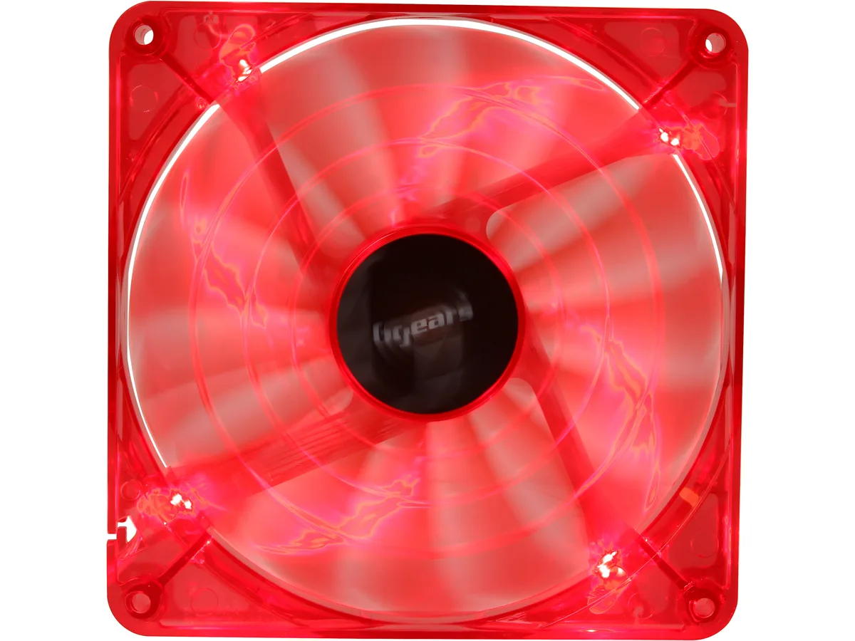 BGears BGears b-PWM 140 Red case fan 140mm 2000 RPM 110 CFM 2 Ball — foto del producto