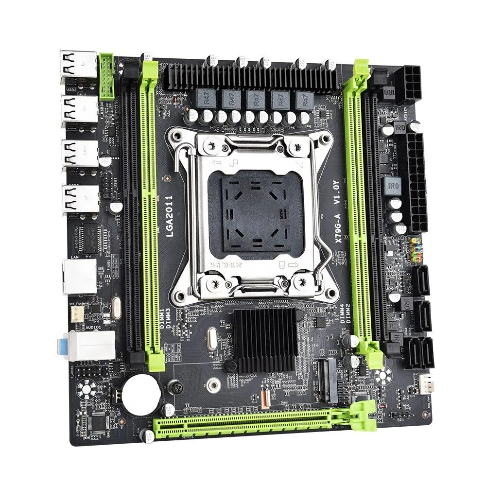 WMtec WMtec X79 G A server motherboard M-ATX LGA 2011 DDR3 NVME XEON — снимка на продукта