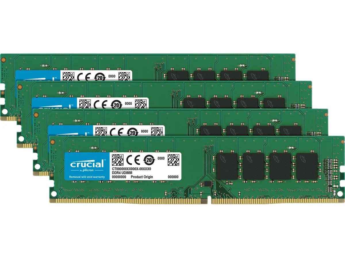Crucial Crucial CT4K8G4DFS8266 32GB (4 x 8GB) DDR4 2666 CL19 desktop RAM — photo du produit
