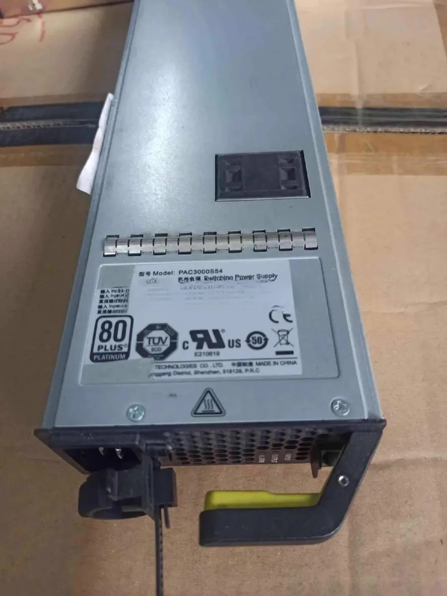 Silver ATX power supply unit rectangular metal case 6 54 3000 2024