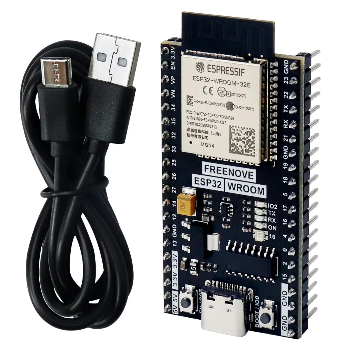KEHIPI KEHIPI ESP32 Development Board FNK0090 Dual-core 32-bit 240 MHz Wi-Fi Bluetooth 4.2 — produktfoto