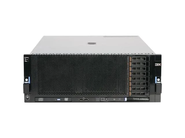 IBM x3850 X5 rack server in silver chassis